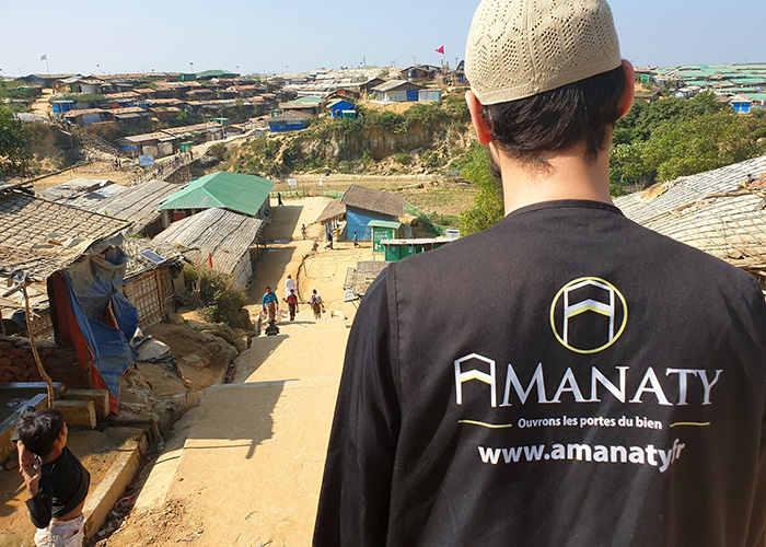 AMANATY camps de refugiés Rohingyas au Bangladesh