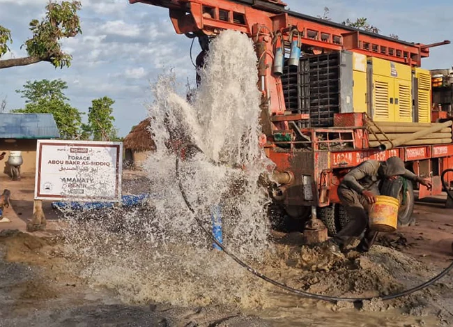 Construction Puits Ablutions Bangladesh